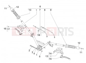 PIAGGIO MP3 125 Hibrid Handlebars - Master cil.