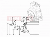 Cooler pump - Piaggio MP3 125 YOUrban ERL 2011