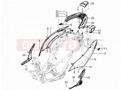 Side cover - Spoiler - Piaggio MP3 125 YOUrban ERL 2011