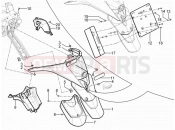 PIAGGIO MP3 125 YOUrban ERL Rear cover - Splash guard