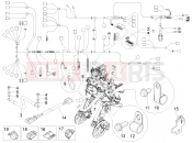 Main cable harness - Piaggio MP3 125 YOUrban ERL 2013