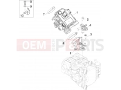 Throttle body - Injector - Induction joint - Piaggio MP3 125 YOUrban ERL 2013