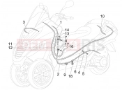 PIAGGIO MP3 250 bowden