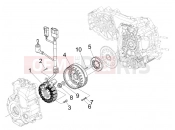 PIAGGIO MP3 250 ie MIC gyújtás alaplap