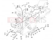 PIAGGIO MP3 250 ie MIC kábelezés