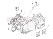 PIAGGIO MP3 300 4T 4V ie ERL Hibrid Engine, assembly