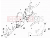 PIAGGIO MP3 300 ie LT Touring Front shield
