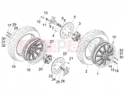 PIAGGIO MP3 300 ie MIC Front wheel