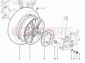 PIAGGIO MP3 300 YOUrban LT ERL hátsó kerék