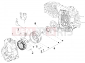 Flywheel magneto - Piaggio MP3 300 YOUrban LT ERL 2016