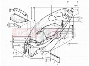Helmet huosing - Undersaddle - Piaggio MP3 300 YOUrban LT ERL 2016