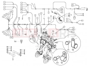 Main cable harness - Piaggio MP3 300 YOUrban LT ERL 2016