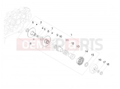 Driven pulley - Piaggio MP3 300 YOUrban LT RL - Sport 2019