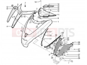 Front shield - Piaggio MP3 300 YOUrban LT RL - Sport 2019