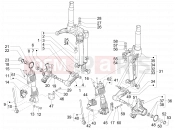 PIAGGIO MP3 350 MAXI Sport Fork's components (Mingxing)