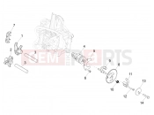 PIAGGIO MP3 350 MAXI Sport Rocking levers support unit