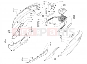 PIAGGIO MP3 350 MAXI Sport Side cover - Spoiler