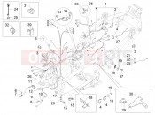 PIAGGIO MP3 350 MAXI Sport Main cable harness