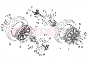 PIAGGIO MP3 400 ie Front wheel