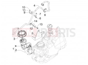 PIAGGIO MP3 400 ie LT & LT Sport Supply system