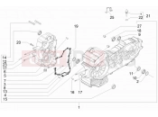 PIAGGIO MP3 400 ie LT & LT Sport Crankcase