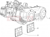 PIAGGIO MP3 400 ie LT & LT Sport Engine, assembly