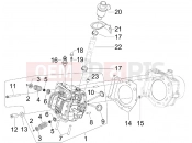 PIAGGIO MP3 400 ie LT & LT Sport Head unit - Valve