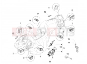 PIAGGIO MP3 400 ie LT & LT Sport Selectors - Switches - Buttons