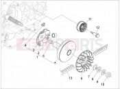 PIAGGIO MP3 400 ie LT Touring Driving pulley