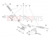 PIAGGIO MP3 400 ie LT Touring Handlebars - Master cil.