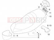 PIAGGIO MP3 400 ie Saddle/seats