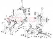 PIAGGIO MP3 400 ie Fork's components (Mingxing)