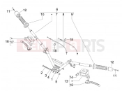 PIAGGIO MP3 400 RL Touring Handlebars - Master cil.