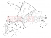 PIAGGIO MP3 500 LT Business Front headlamps - Turn signal lamps