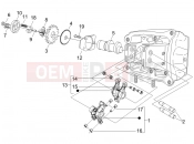 PIAGGIO MP3 500 LT Sport - Business Rocking levers support unit