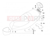 PIAGGIO MP3 500 LT Sport - Business Saddle/seats