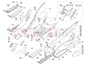 PIAGGIO MP3 500 LT Sport - Business ABS Central cover - Footrests
