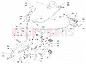 PIAGGIO MP3 500 LT Sport - Business ABS Control pedals - Levers