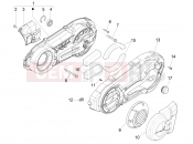 PIAGGIO MP3 500 LT Sport - Business ABS Crankcase cover - Crankcase cooling