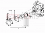 PIAGGIO MP3 500 LT Sport - Business ABS Cylinder-piston-wrist pin unit