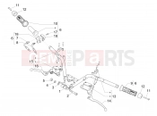 PIAGGIO MP3 500 LT Sport - Business ABS Handlebars - Master cil.