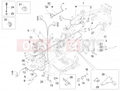 PIAGGIO MP3 500 LT Sport - Business ABS Main cable harness
