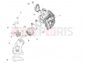 PIAGGIO MP3 500 LT Sport - Business ABS Throttle body - Injector - Induction joint