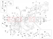 Main cable harness - Piaggio MP3 500 LT Sport - Business 2018
