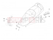 Saddle/seats - Piaggio MP3 500 LT Sport - Business 2018