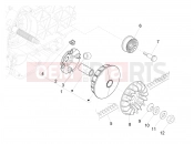 PIAGGIO MP3 500 MAXI Sport Business ABS Driving pulley