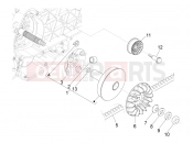 PIAGGIO MP3 500 RL Sport - Business Driving pulley