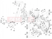 PIAGGIO MP3 500 RL Sport - Business Fork/steering tube - Steering bearing unit