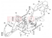 PIAGGIO MP3 500 Sport (USA) Frame/bodywork