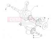 PIAGGIO MP3 500 Sport (USA) Crankshaft